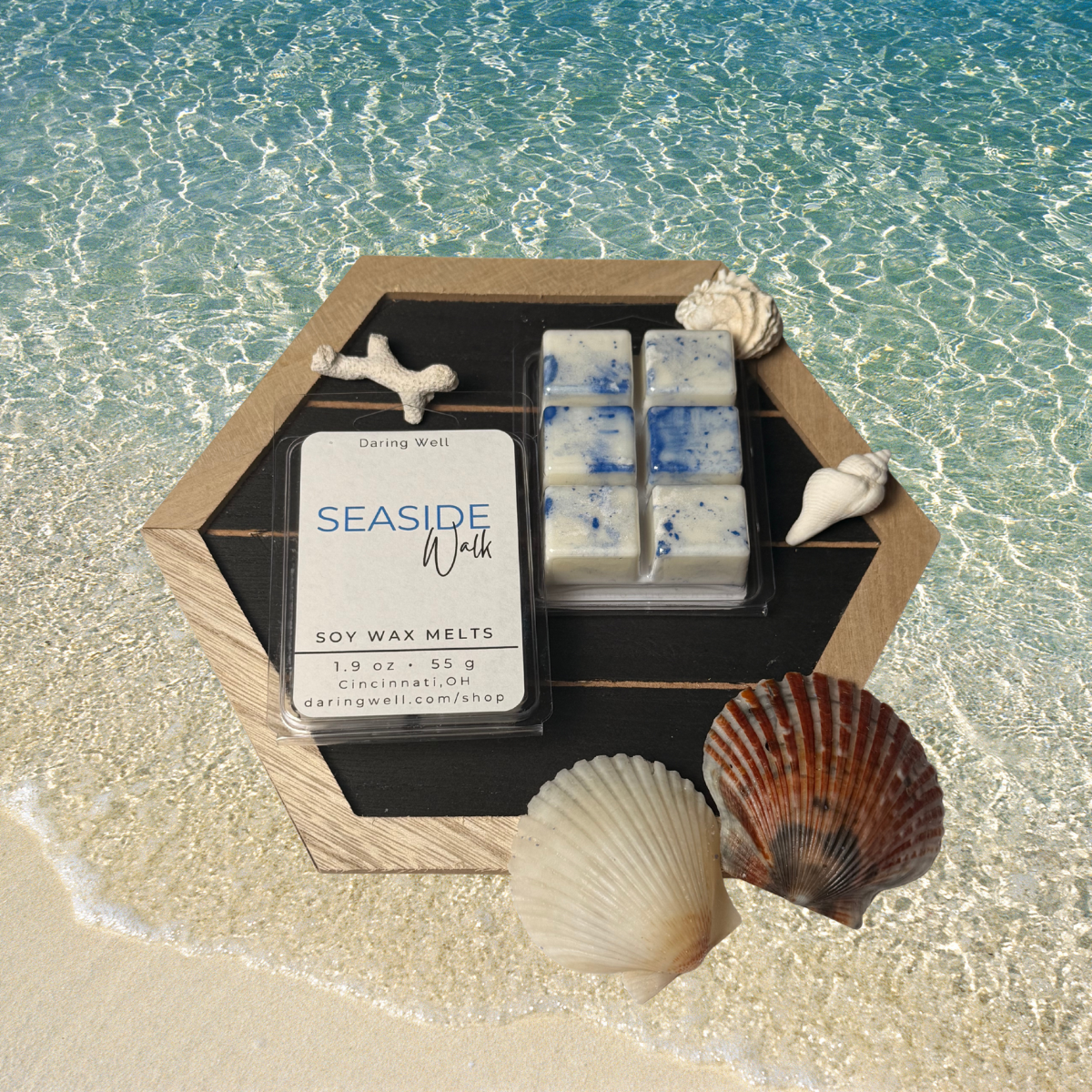 Seaside Walk – 100% Soy Wax Melt