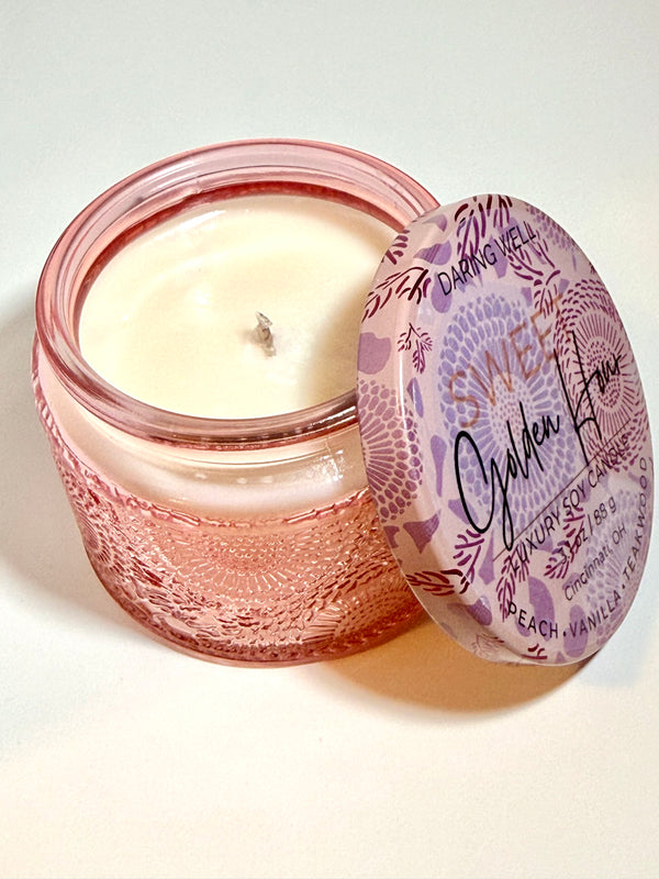 Sweet Golden Hour  – 100% Soy Wax Candle (Small, 88 g)