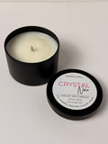 Crystal Noir  – 100% Soy Wax Tin Candle (Small, 82 g)
