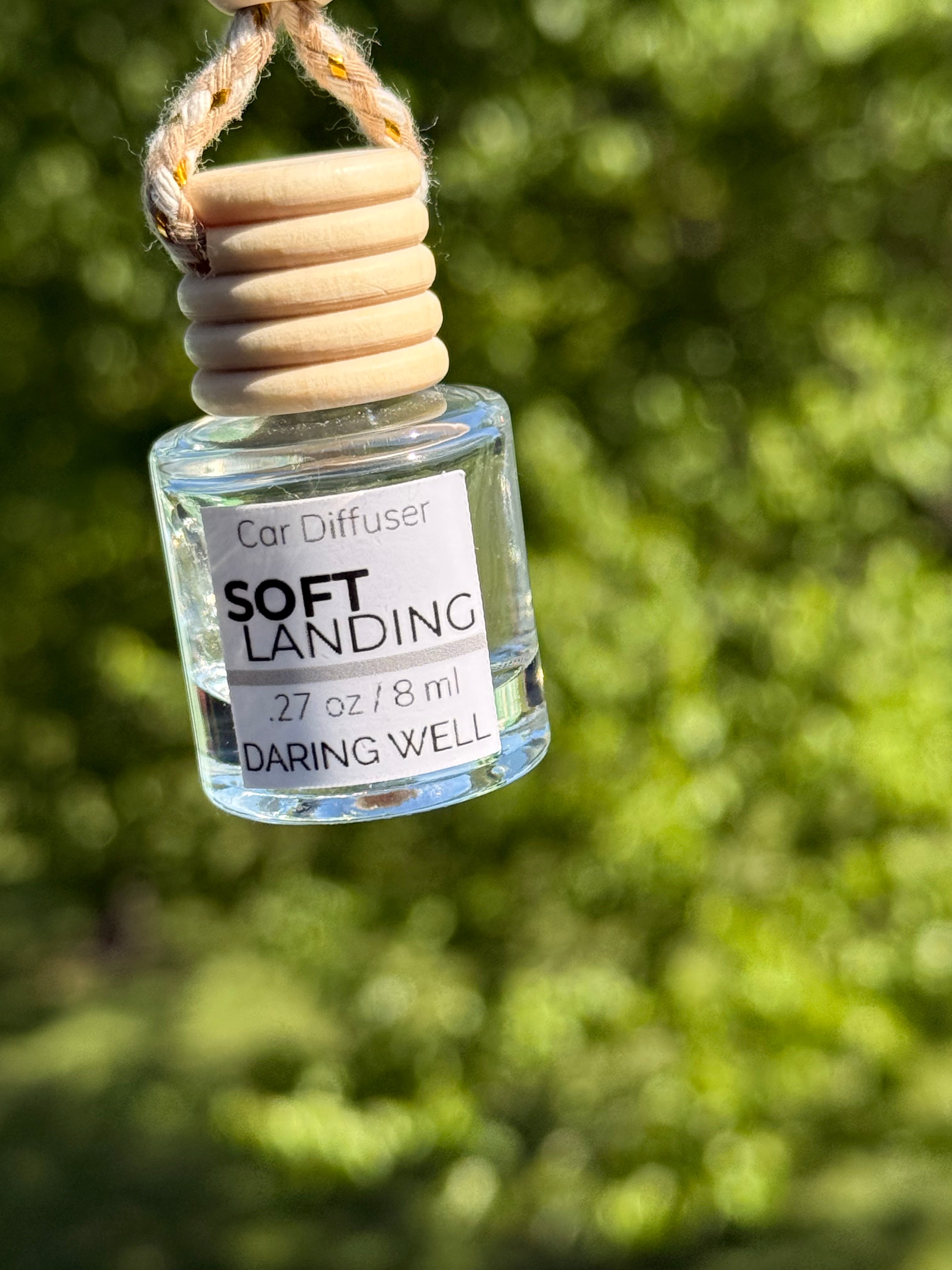 Soft Landing Car Diffuser – 8 ml | Gourmand Scent Collection