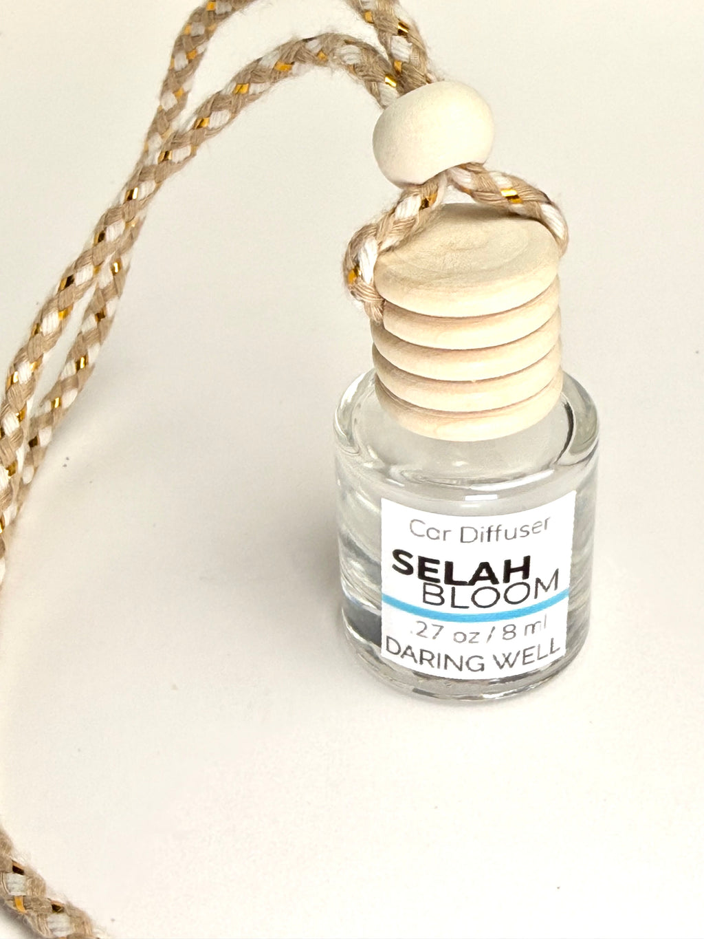 Selah Bloom Car Diffuser – 8 ml | Floral Scent Collection