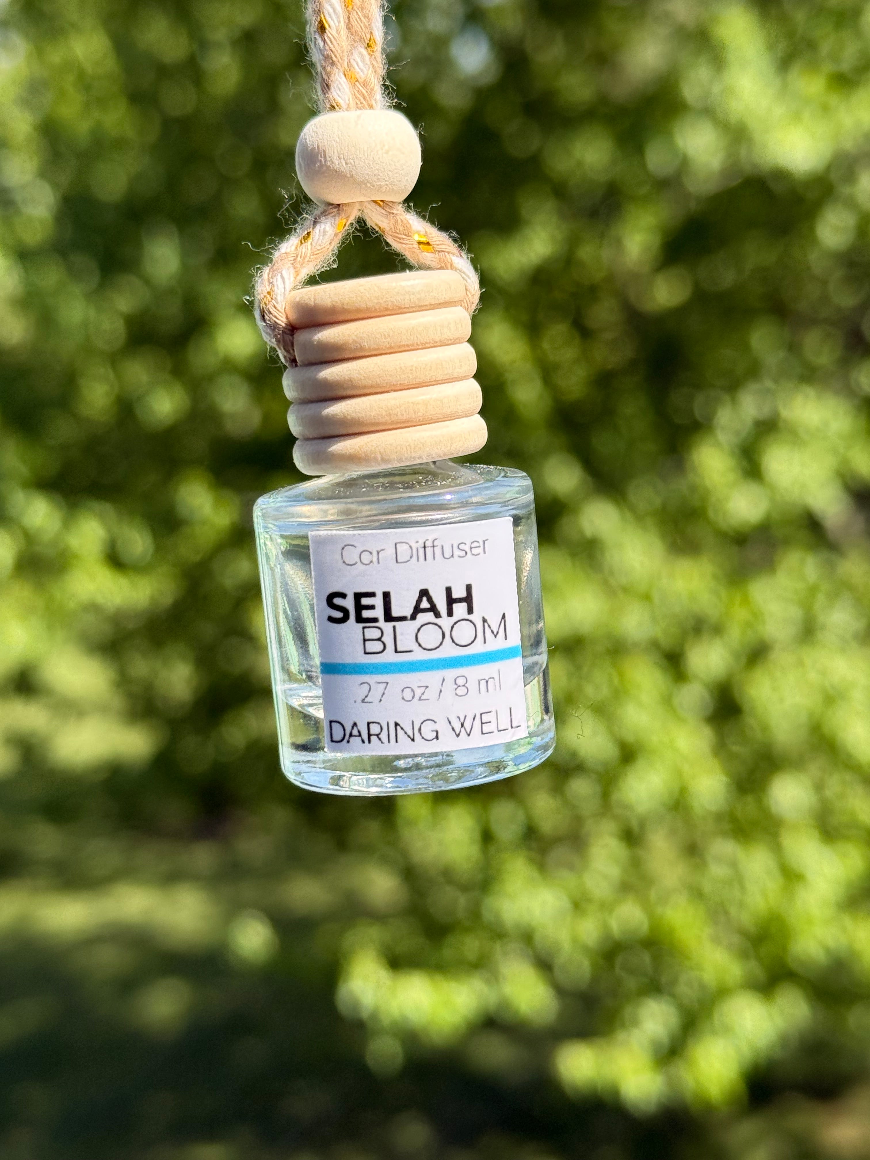Selah Bloom Car Diffuser – 8 ml | Floral Scent Collection