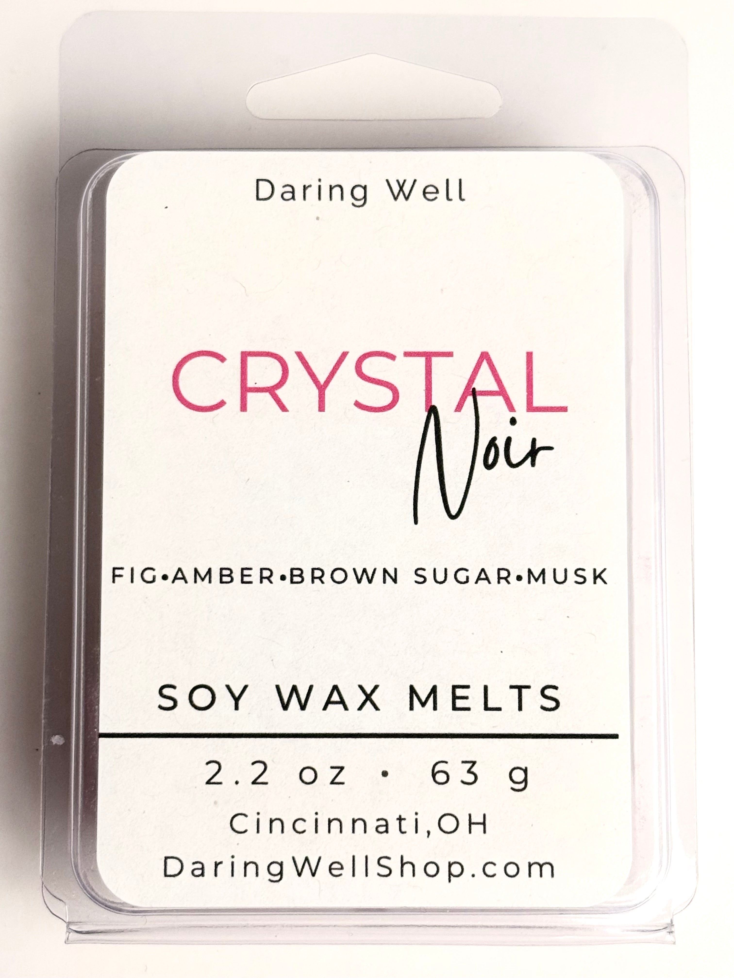 Crystal Noir – 100% Soy Wax Melt