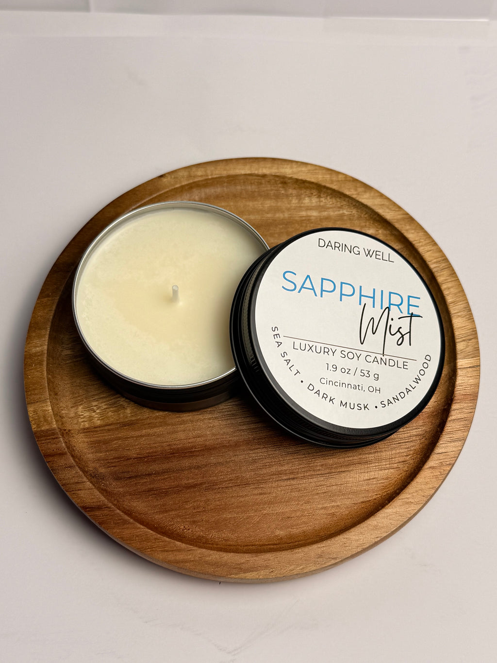 Signature Soy Candle Collection - Sample Set of 4, 1.9 Ounce each tin