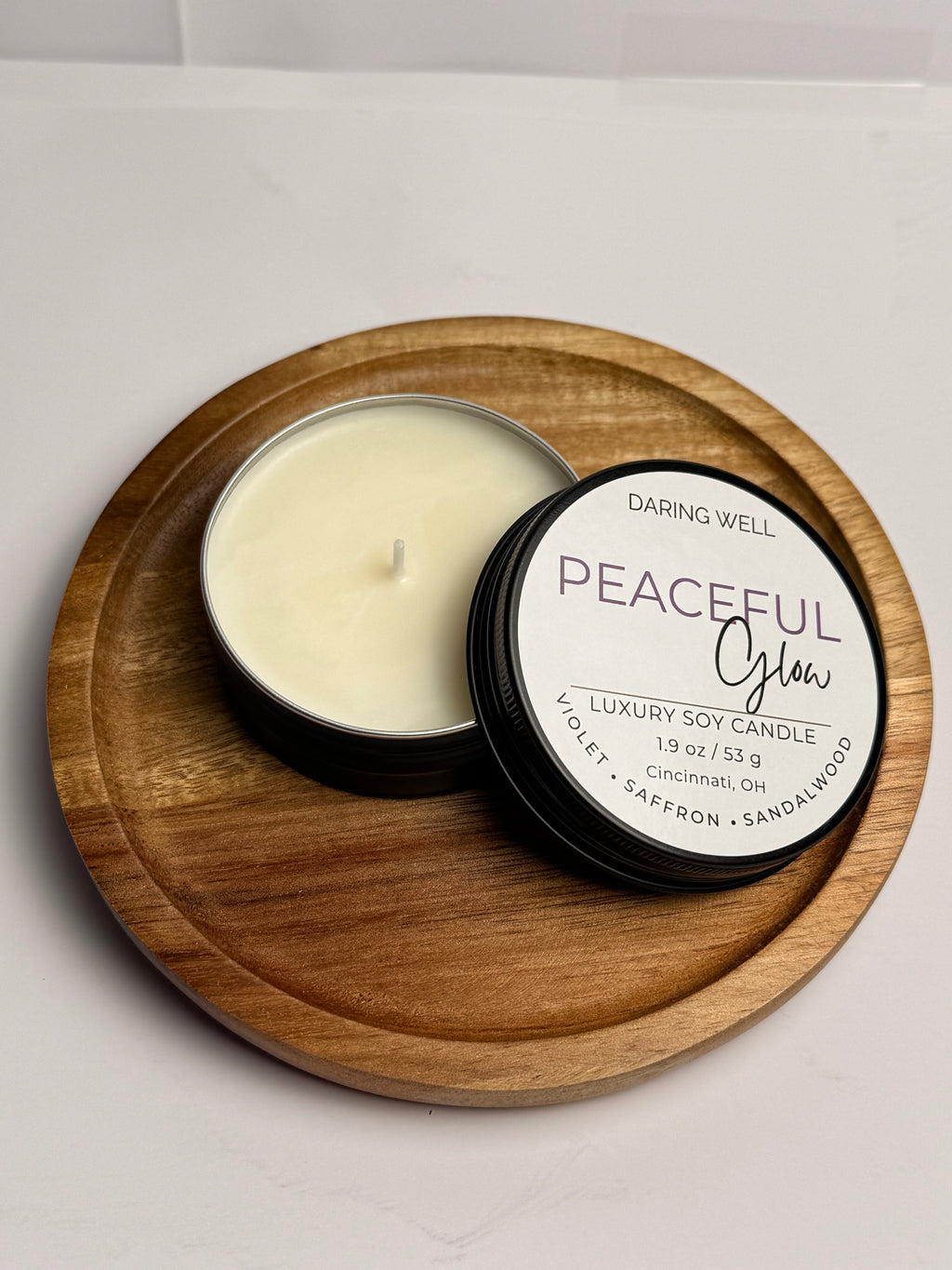 Signature Soy Candle Collection - Sample Set of 4, 1.9 Ounce each tin